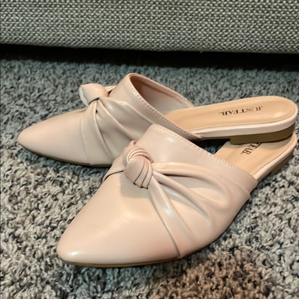 Women's Pink Slip-On Shoes